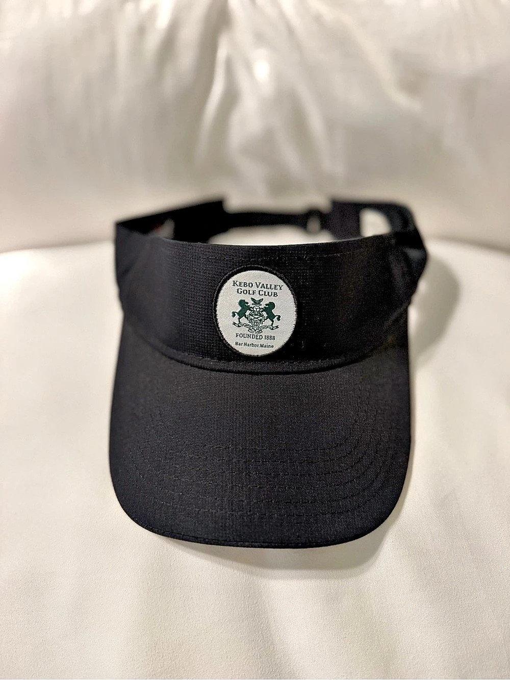 Imperial Kebo Valley Golf Club Bar Harbor, Maine Visor in Black Like New
